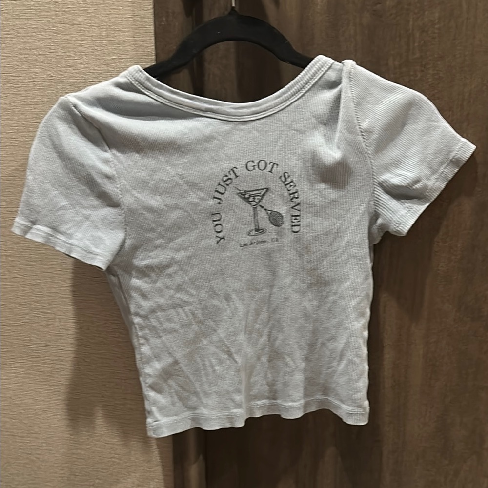 Light Gray Graphic Tee